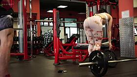 Gym pickup curvy big ass bodybuilder queen workout sex photographer finish