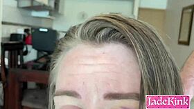 hey, check out this sexy secretary getting roughly dominated and creampied by her boss after deepthroat