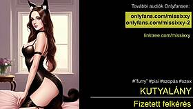furry roleplay audio with kutyalány moans and fun