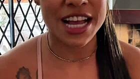 petite latina brunette shares her homemade casting interview experience