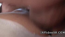 Stunning Japanese Hottie Delivers Mind-Blowing Blowjob Before Tight Pussy Takes Rock-Hard Cock Deep!