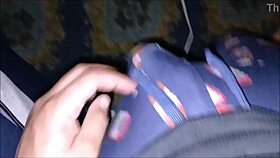 Tatted big booty babe craves and swallows cum