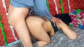 amateur indian slut's tight ass gaped in rough doggystyle anal with desi boyfriend