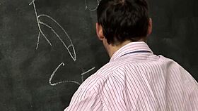 tanya cox seduces teacher in stockings riding big cock cowgirl to facial