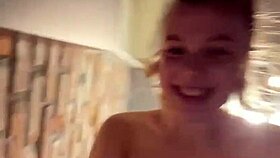 big ass teen rides huge dildo hard with facesitting orgasm outdoors