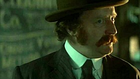 Captain threatens fuck blonde investigator doggystyle dark alley