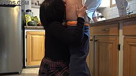 Milf Wife Rims Huge Cock In Kitchen Before Hardcore Assplay Cumshot