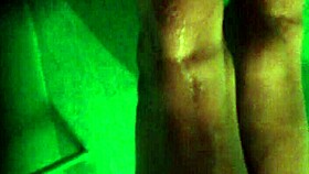 Mohana takes a secret bath caught on hidden cam