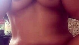 mature big tits wife masturbates her wet vagina homemade