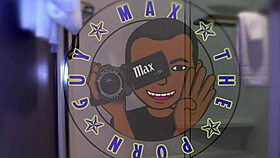 ebony beauty sneaks in for sloppy big black cock midnight action