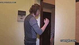 desperate dude lets buddy fuck nympho girlfriend for cash