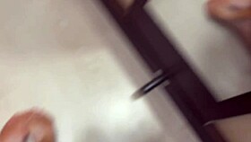 Sexp milf wife deepthroats then creampies her tight pussy