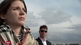 My wild threesome with skinny driver servant