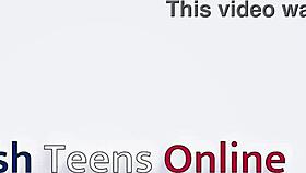 hot british teen fucks hard and cums everywhere 💦