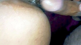 desi bhabhi's tight ass gets monster cock creampie pounding