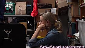 skinny teen thief, you gonna swallow that cum now?