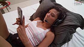 petite latina bent over doggystyle small tits pounding