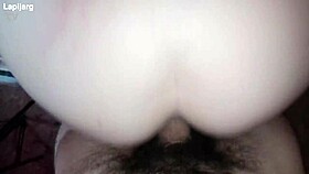 Big ass latina couple fucks huge cock orgasm pov