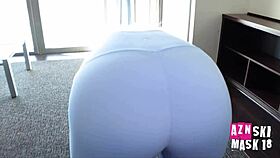 bambi blitz drops by for a quick shower and gets soaked instead