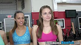 real amateur teen faces jizzed in hardcore party fingering