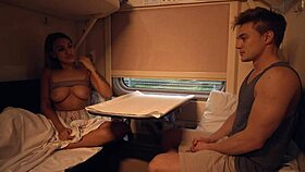 Sneaky Quickie with Bent-Over Beauty