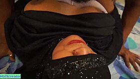 He bends horny Indian beauty over for intense anal creampie pounding