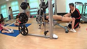 time stop bandit fucks big tits ass gym first part