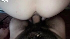 Big ass latina couple fucks huge cock orgasm pov