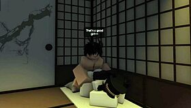 Stuffing Roblox Slut's Dripping Pussy