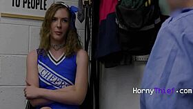 franco's tough interrogation finally breaks thieving cheerleader hornythief