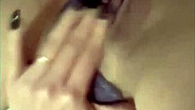 Mexican beauty fingers her hot vagina deeply at home