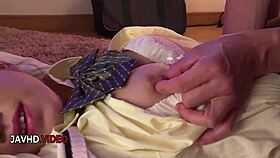 miu kimura unleashes steamy double blowjobs in sizzling jav encounter