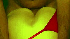 Big ass babe in red lingerie throatfucked then doggystyled hard! 🍑💦