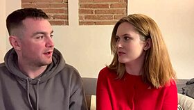 peek behind scenes una fairy blonde russian coed licks with muscular andres acosta