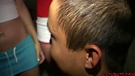 Amanda bobs cocks at wild party, ready for more?