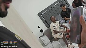 madison still dives into intense gangbang dp action ending in facial