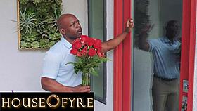 housewife sneaks deepthroat with delivery stud while hubby waits