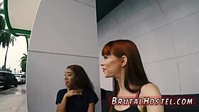 bound teen endures extreme bdsm domination session