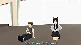 Luna's giantess mmd welcomes surprise tiny visitors! 😲👣