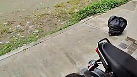 convinced party latina to skip uber for home fun instead 😏👙