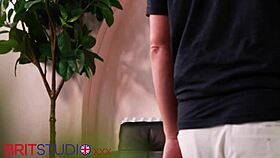 Skinny british redhead teen swallows cum after uniform fuck session