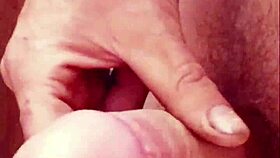 wanna see my foreskin slide during this quick handjob?