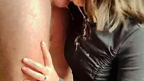 She Gags and Sucks Sloppy Until Throatpie Explosion