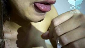 Real Sensual Ride Builds To Explosive Cumshot On Busty Redhead Beauty