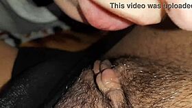 couple shares romantic homemade pov with hairy pussy licking kissing and sucking