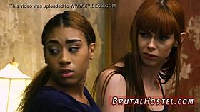 bound teen endures extreme bdsm domination session