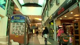 Sexy Whore Fucked Hardcore In Mall Bath Orgasm!