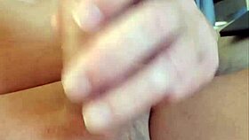wanna see this petite quick handjob up close?