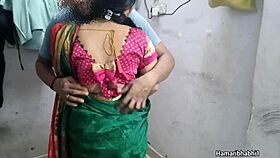 😏 desi bhabhi gets fucked hard in her saree 🔥