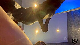 jason luv chokes brunette milf's throat before demolishing her tight pussy